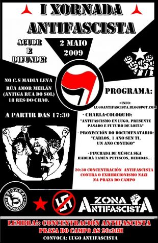 ALERTA ANTIFASCISTA EN LUGO