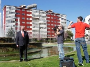 Orozco, na Praza do Rei de Lugo