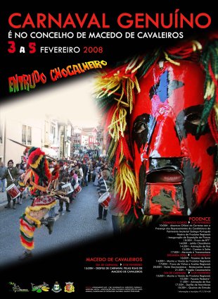 Cartaz do entrudo de Podence