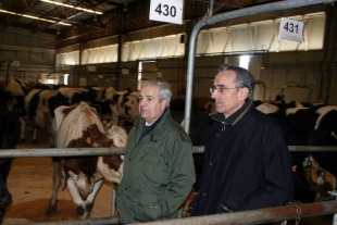 Maril, co conselleiro de Medio Rural, Alfredo Suárez Canal