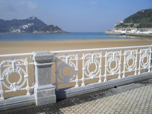 Paseo da Kontxa, en Donostia