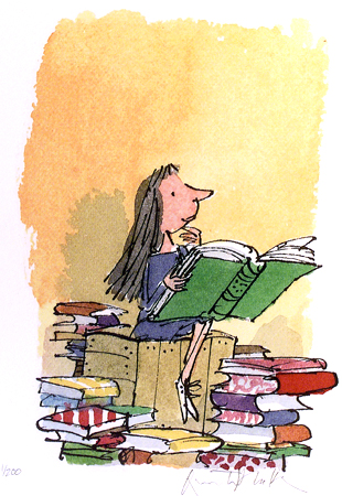 Imaxe de Quentin Blake para Matilda