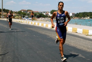 María Pujol, na Copa de Europa, en Turquía