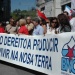 Outra das pancartas que acompañou a manifestación