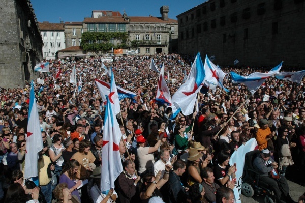 Manifestación Queremos Galego