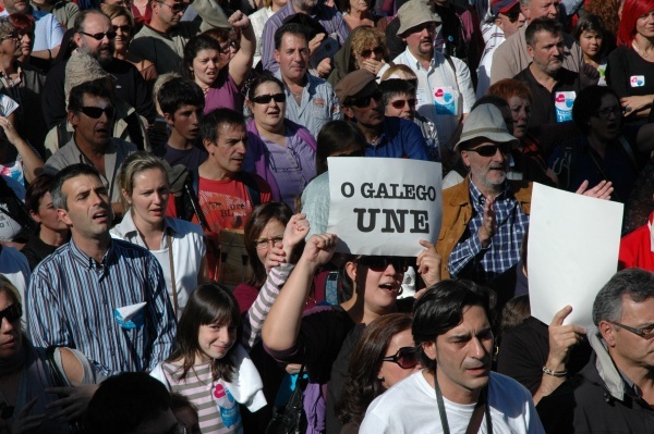 Manifestación Queremos Galego